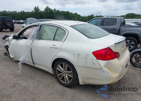 2012 Infiniti G37X from USA, damaged, VIN JN1CV6AR0CM973717
